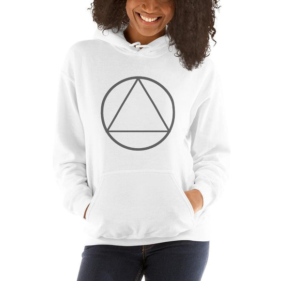 Circle Triangle Hoodie at Your Serenity Store