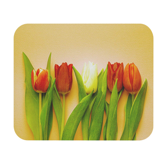Yellow Tulips Mouse Pad (Rectangle)