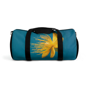 Focus Yellow Flower Duffel Bag