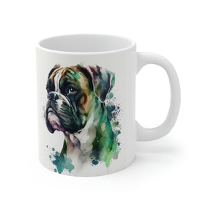 Boxer Colorful Ceramic Mug 11oz