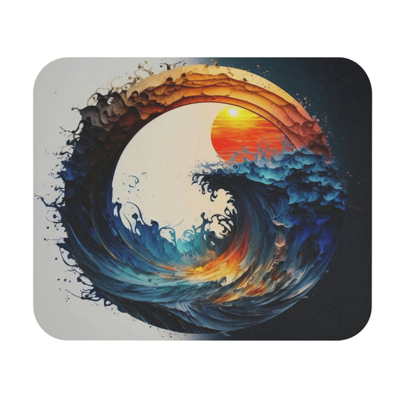 Creation Abstract Art Mouse Pad (Rectangle)