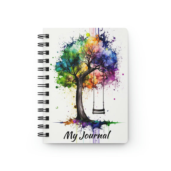 Tree Swing Spiral Bound Journal