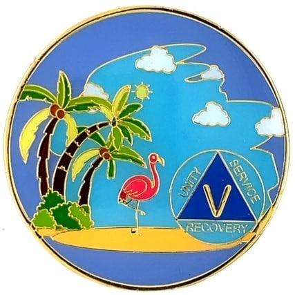 Florida Sunshine AA Medallion (1-40 Years) at Your Serenity Store