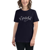 Grateful Women's Relaxed T-Shirt at Your Serenity Store