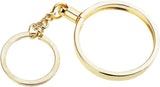 Keychain Medallion Holder: Gold or Silver at Your Serenity Store