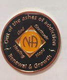 N26a. NA Medallion Out of the Ashes Phoenix Coin - with or without NA symbol at Your Serenity Store