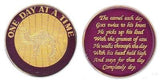 Premium Burgundy Sober Camel AA Medallion at Your Serenity Store