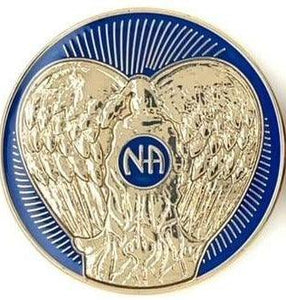 Premium Guardian Angel NA Medallion Blue at Your Serenity Store