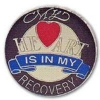 Premium My Heart is in My Recovery Medallion Brown at Your Serenity Store