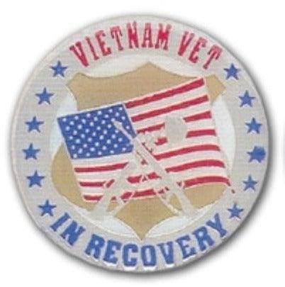Premium Vietnam Veteran in Recovery Medallion at Your Serenity Store