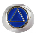 R950-8.  AA Sterling Silver Blue Ring at Your Serenity Store