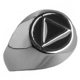 R951-8. AA Sterling Silver Onyx Ring at Your Serenity Store