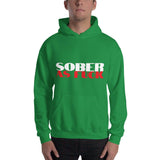 Sober AF Unisex Hoodie at Your Serenity Store