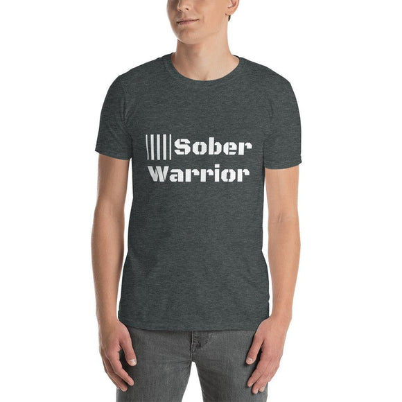 Sober Warrior Short-Sleeve Unisex T-Shirt at Your Serenity Store