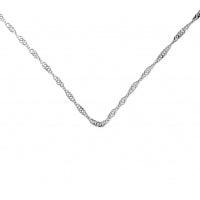 Sterling Silver Singapore Style Chain at Your Serenity Store
