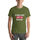 Straight Outta Rehab Short-Sleeve Unisex T-Shirt at Your Serenity Store