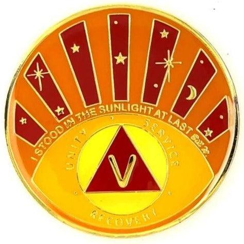 Sunlight of the Spirit AA Medallion 24hr-40yrs at Your Serenity Store