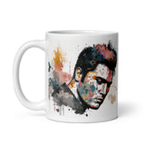 Elvis White Glossy Mug