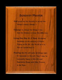 Wood Plaque:  6x8 Serenity Prayer at Your Serenity Store