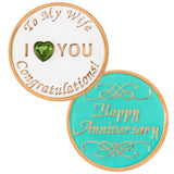 Z08. Wife Anniversary Recovery NA AA Medallion at Your Serenity Store
