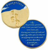 Z30. Footprints Recovery Medallion at Your Serenity Store