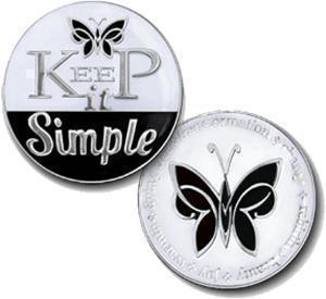 Z37. Keep It Simple Medallion at Your Serenity Store